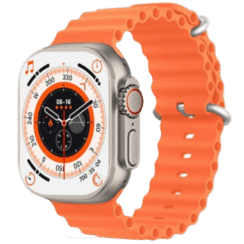 ساعة ذكية Smart Watch T800 Ultra (اسود - برتقالي)